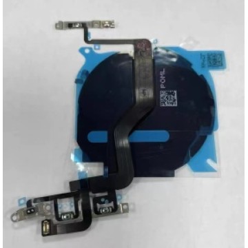 iPhone13mini無線充電+開機音量排線(帶磁鐵圈)