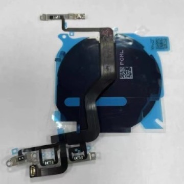 iPhone13mini無線充電+開機音量排線(帶磁鐵圈)