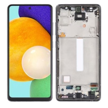 A52 5G(A526)/A52S 5G(A528) 帶框總成銀色