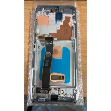 S20U/S20Ultra帶框總成白色