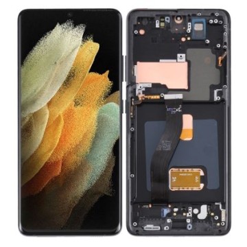 S21U/S21ULTRA 5G帶框總成黑色