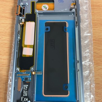 S7Edge(G935FD)曲面改帶框總成黑色