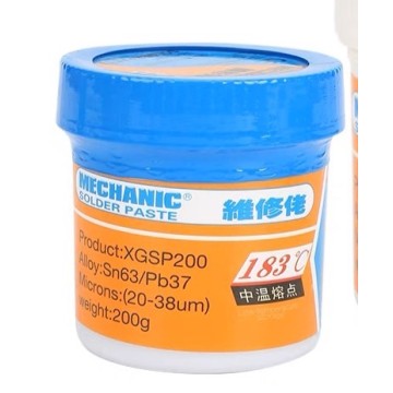 環保焊錫膏 中溫熔點(183度)